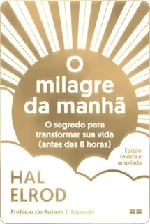 Capa do livro O Milagre da Manhã
