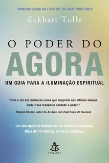 Capa do livro O Poder do Agora: um guia para a iluminação espiritual