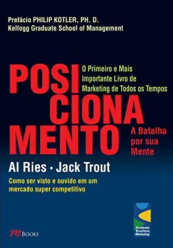Capa do livro Posicionamento: a batalha por sua mente, de Al Ries e Jack Trout
