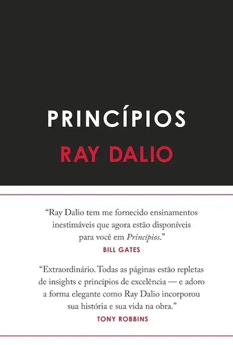 Capa do livro Princípios, de Ray Dalio