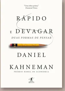 Capa do livro Rápido e Devagar: duas formas de pensar